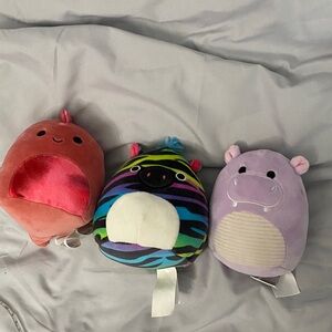Adorable Plush Animal Trio Set